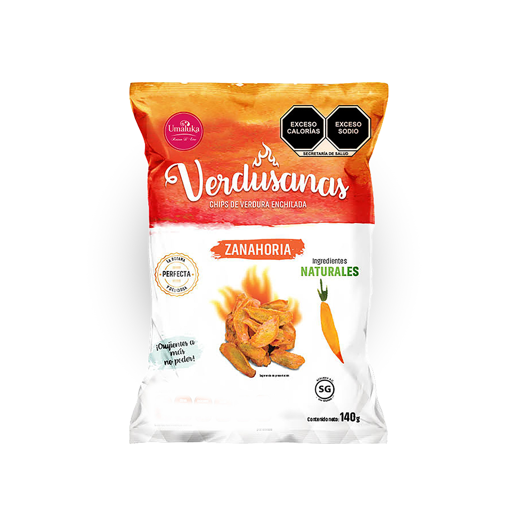 Bolsa Verdusanas Zanahoria 140gr