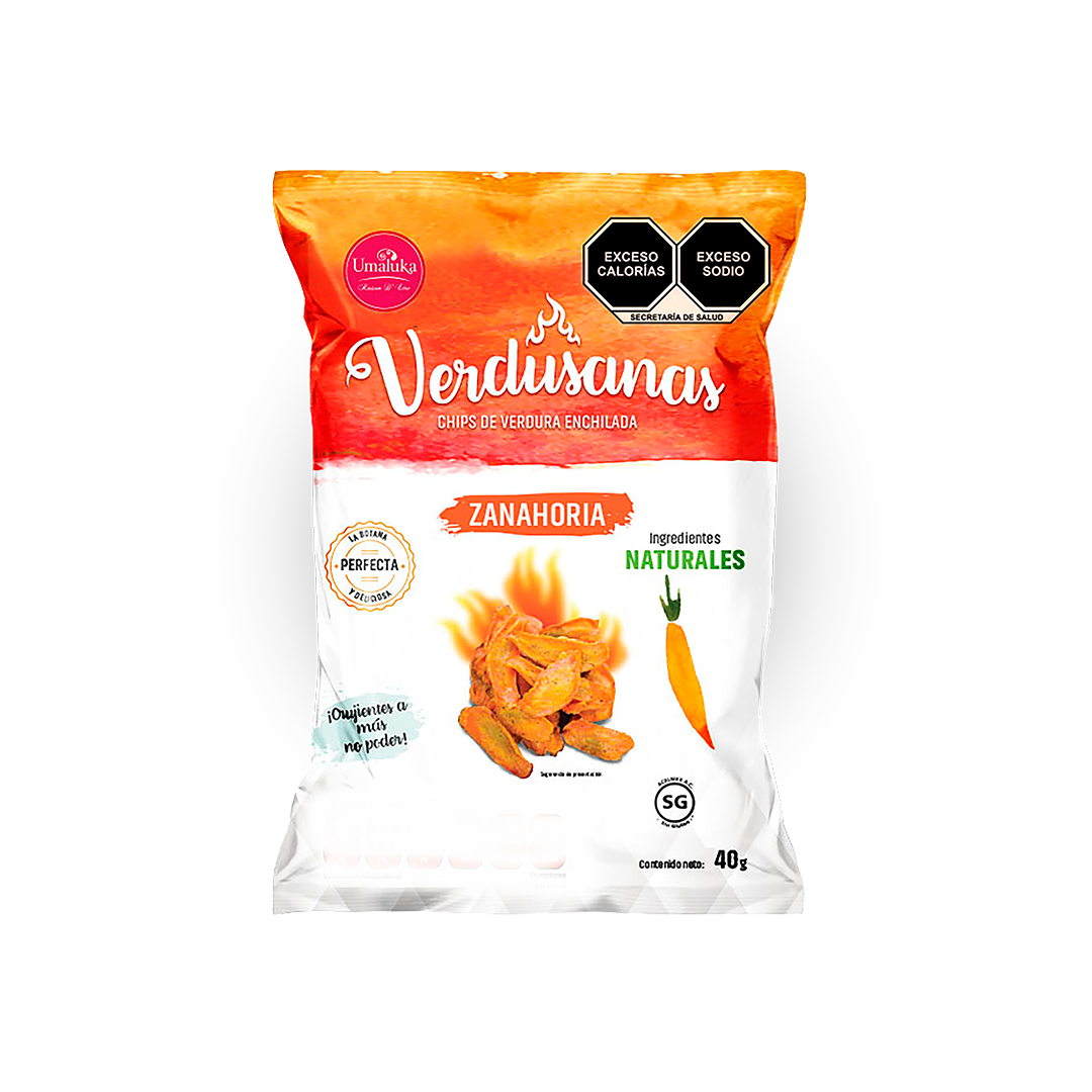 Bolsa Verdusanas Zanahoria 40gr