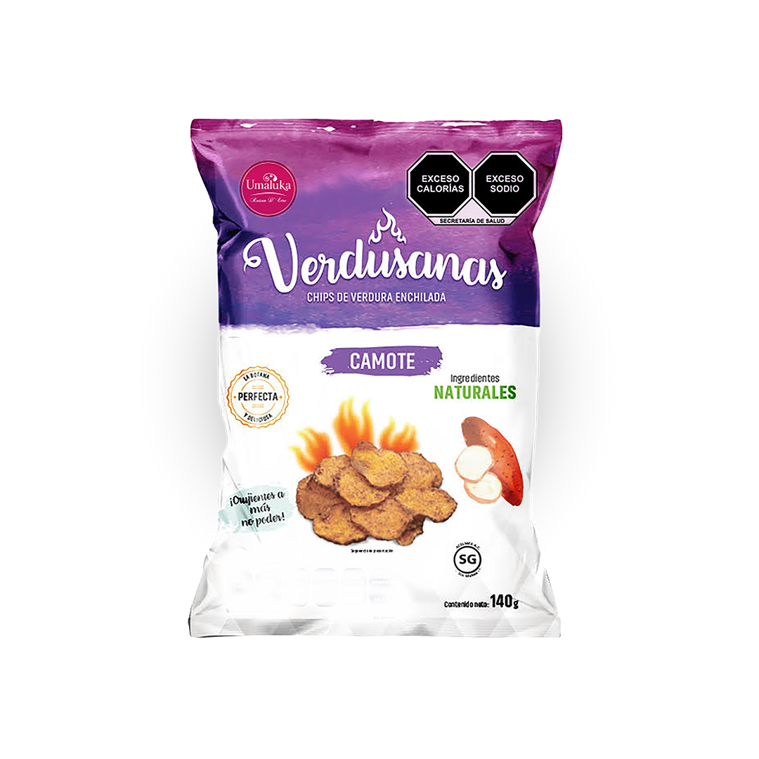 Bolsa Verdusanas Camote 140gr