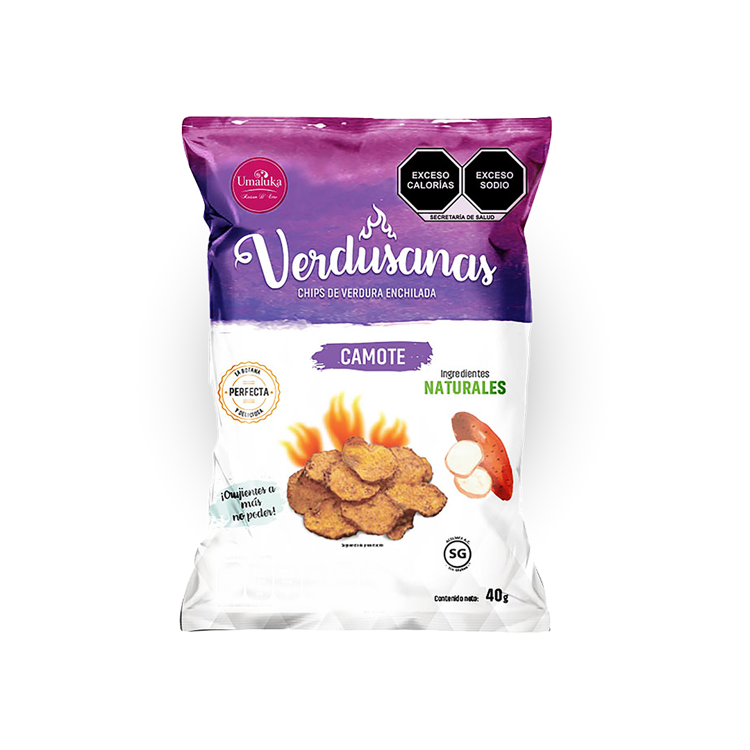 Bolsa Verdusanas Camote 40gr