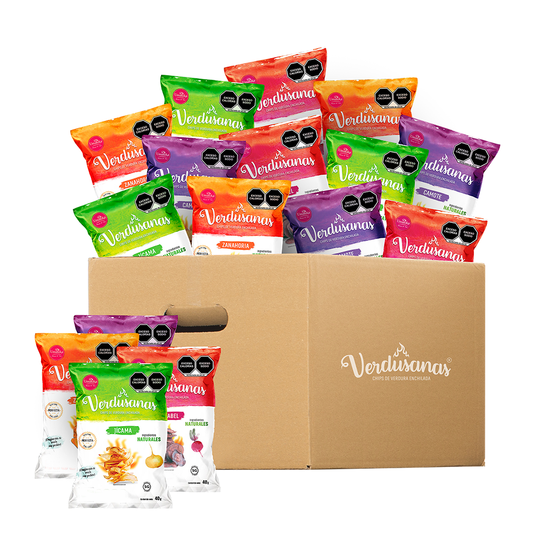 Caja Verdusanas MIX  40gr (12 pzs)