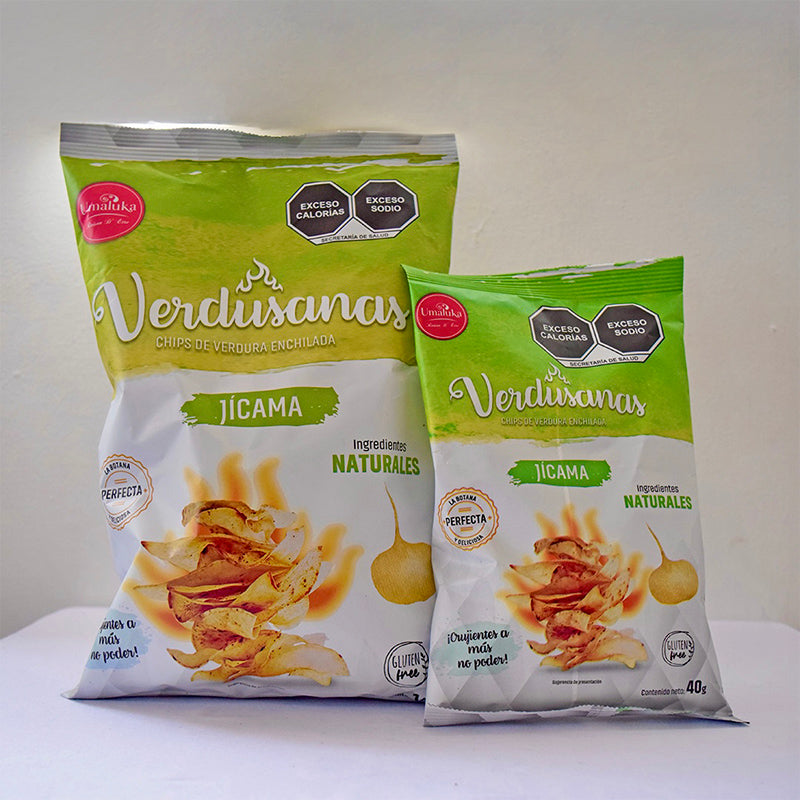 Caja Verdusanas JÍCAMA  40gr (12 pzs)